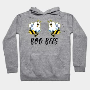 Funny Boo Bees Halloween Costume Matching Couples Hoodie